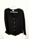 Becky Thermal Top in Black- Final Sale