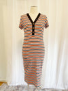 Vanessa Striped Dress- Final Sale