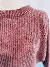 Hope Chenille Crop Sweater- Final Sale